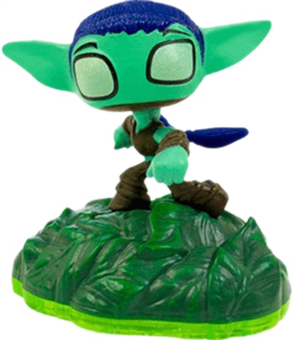 Rare skylanders SIDEKICK WHISPER offers ELF+red base Mini Gnarly Barkley variant figure